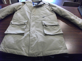 ダウンジャケット 『身幅~AH~袖幅つめ』