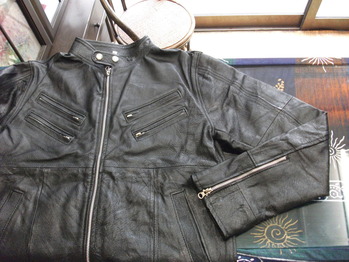 レザージャケット 『袖丈つめ』