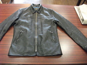 レザージャケット 『身幅~AH~袖幅つめ』