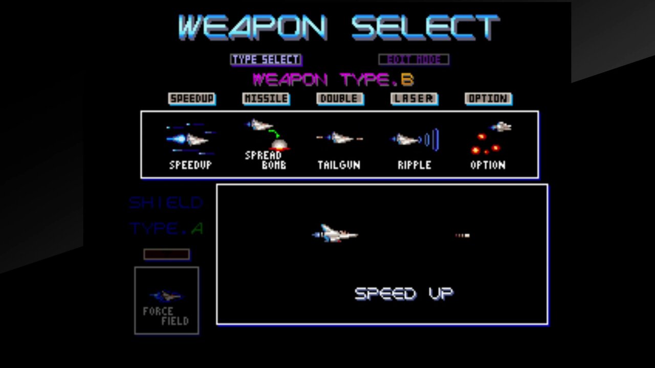 グラディウスⅢ インストカード 取扱説明書 アーケード
