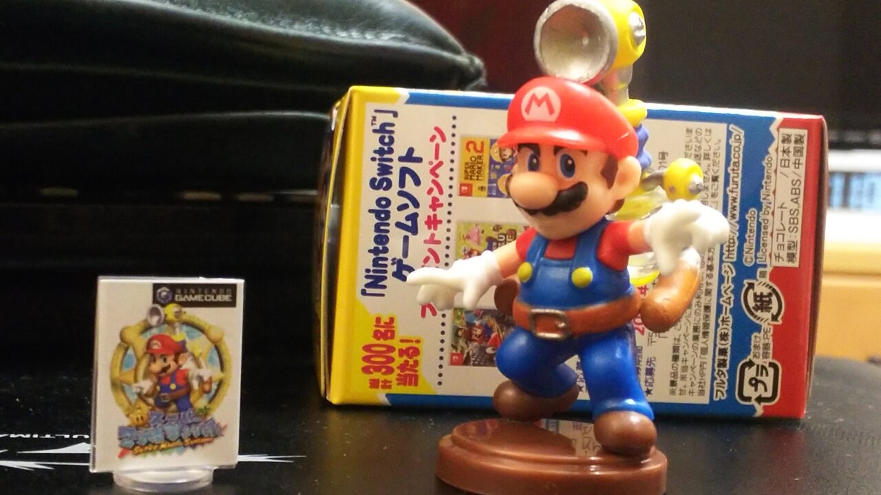 チョコエッグ 刺々し ⑤スーパーマリオサンシャイン マリオ チョコエッグ 刺々し ⑤スーパーマリオサンシャイン マリオ
