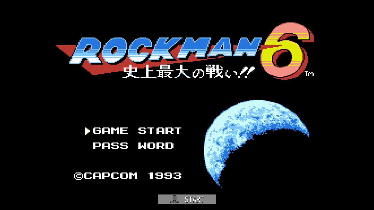 ゲーム紹介】ロックマン6 史上最大の戦い！！ 【FC】 : ゲームを