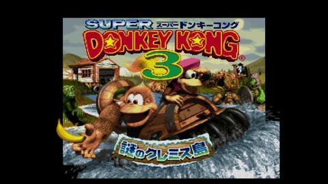ゲーム紹介】スーパードンキーコング3 謎のクレミス島 【SFC