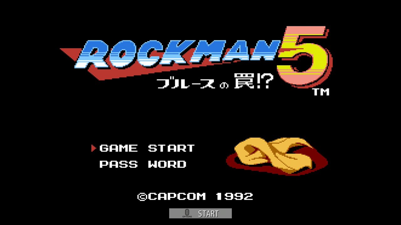 新品同様 カプコン　FC ファミコン ロックマン5 ブルースの罠!? カプコン(CAPCOM)|ファミコン ロックマン5 ブルースの罠