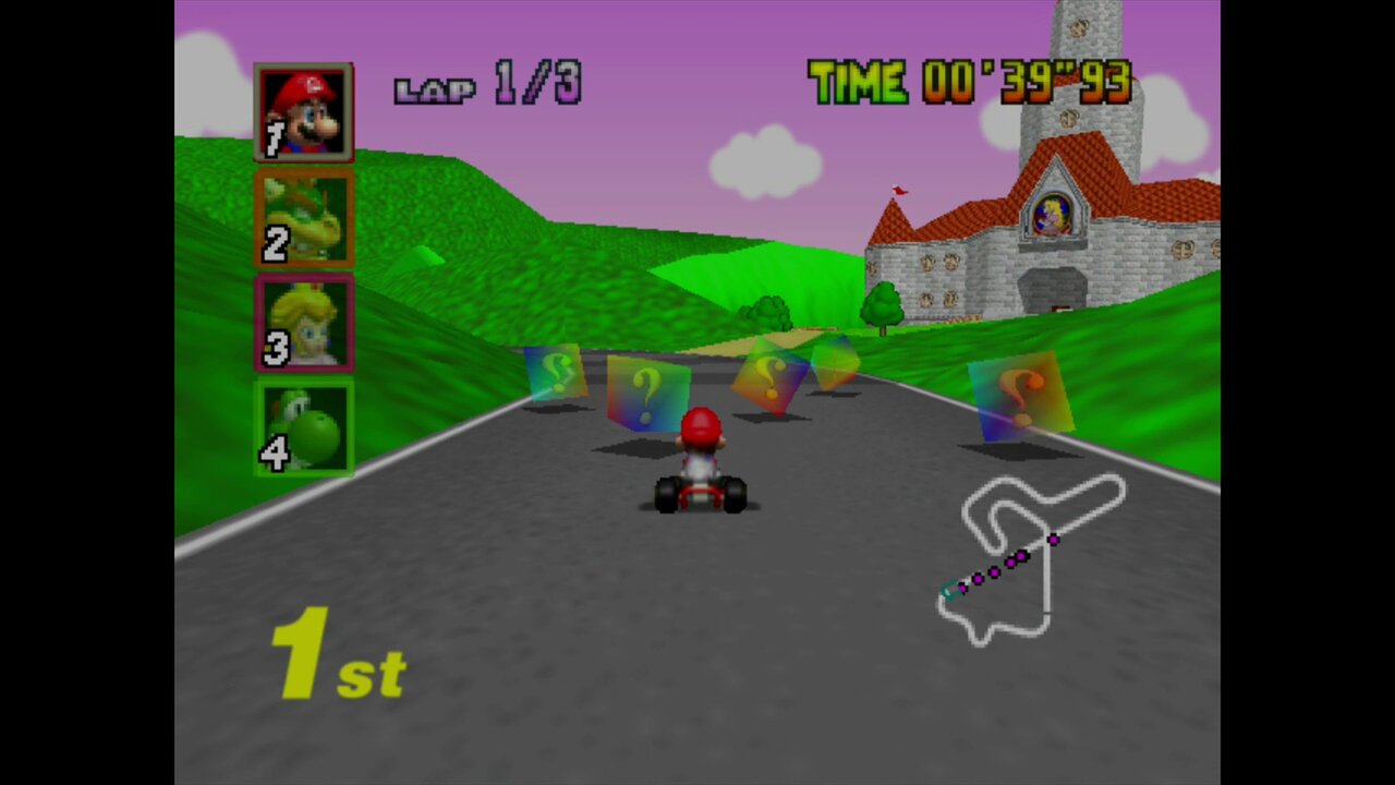 ゲーム紹介 マリオカート64 N64 ゲームをしていたい人のブログ 仮