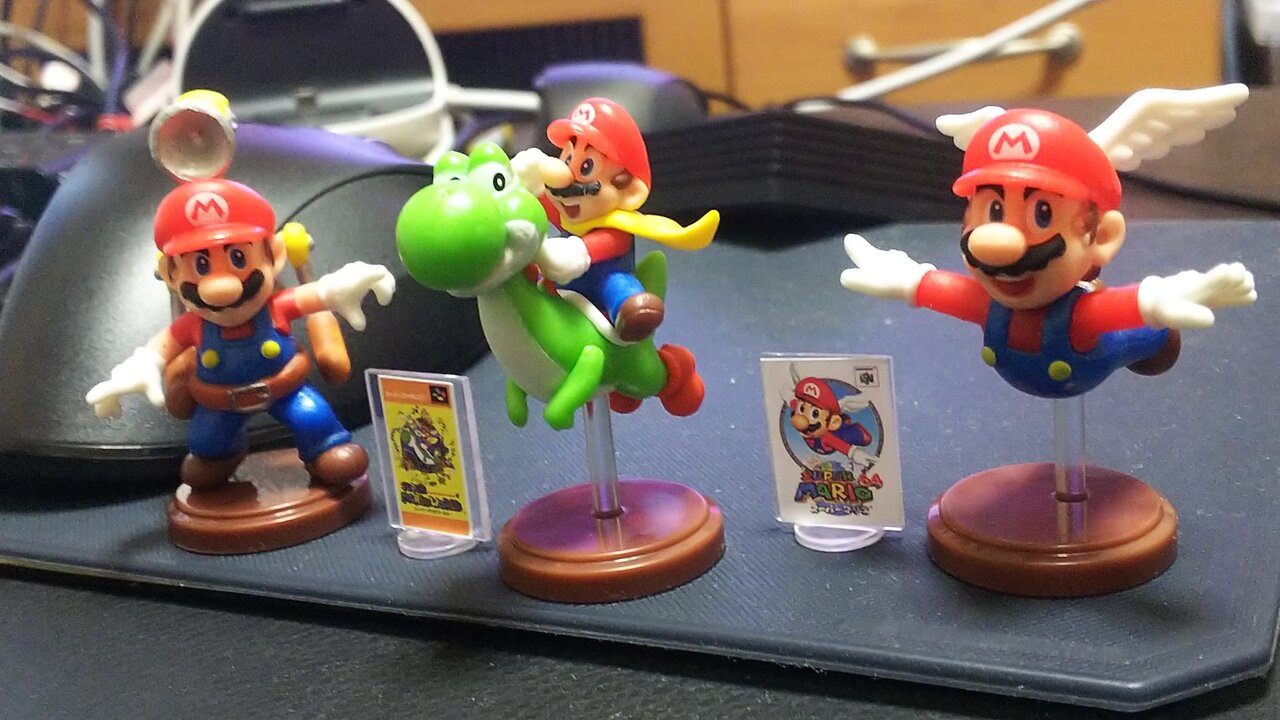 雑談 スーパーマリオ チョコエッグなるものを買ったよ ゲームをしていたい人のブログ 仮