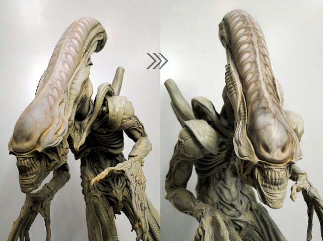 竹谷隆之　ネクロノミコンモンスター　エイリアン　数量限定　レジンキット □フューチャーモデルズ ネクロノミコンモンスター（初代竹谷