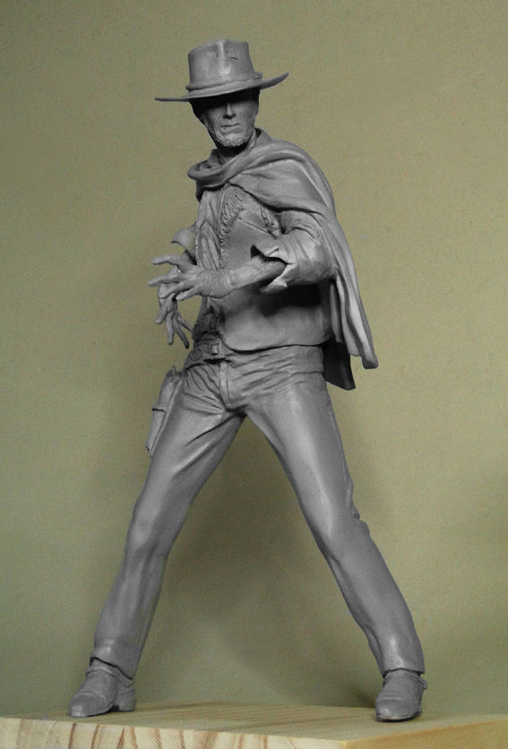 1/6　未塗装 未組立　フィギュア　ガレージキット　クリント・イーストウッド クリント・イーストウッド : Roswell Japan Blog