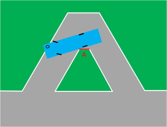 大型二種免許 狭路鋭角 通過の研究 通過困難時の対処法 The Rotary Spirits 2 会長blog