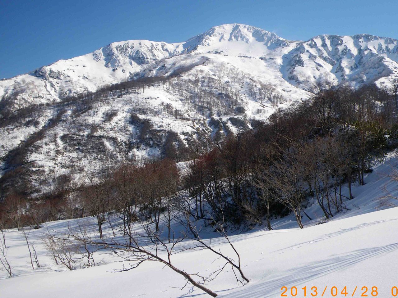 2013 4 28 刈込池から願教寺山 ローテルプラッツ