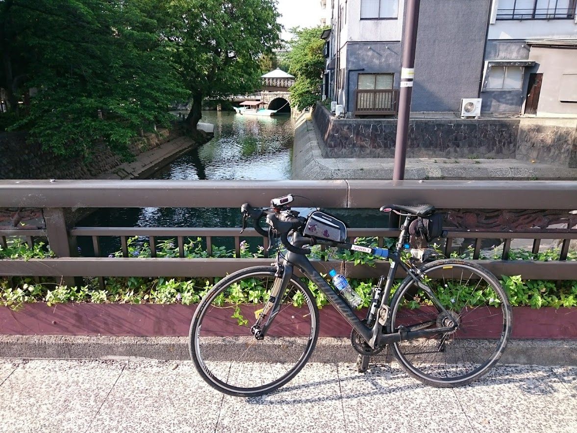 二人乗り自転車でおくのほそ道を行く