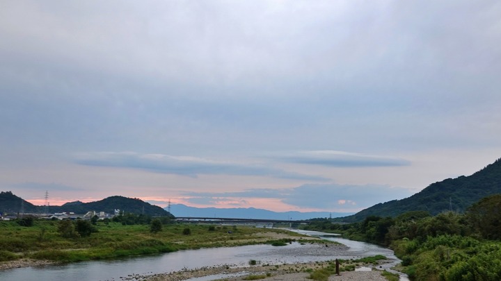 夕暮れ