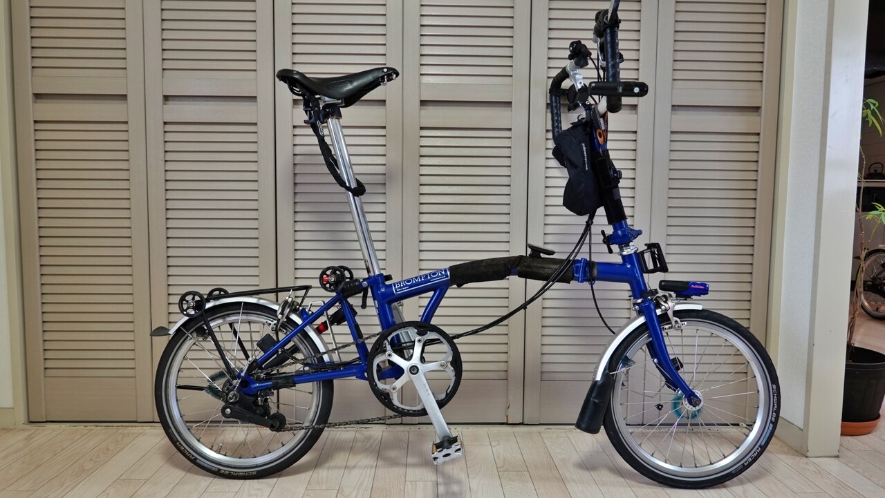 2台目BROMPTONの「カスタム」について思う(*v.v)。。 : 大名古屋 2台目BROMPTONの「カスタム」について思う(*v.v)。。 : 大名古屋