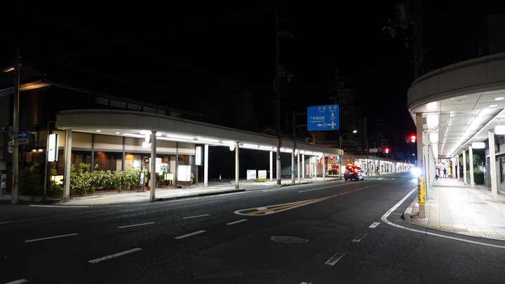BROMPTON旅 ポタリング 舞鶴 夜