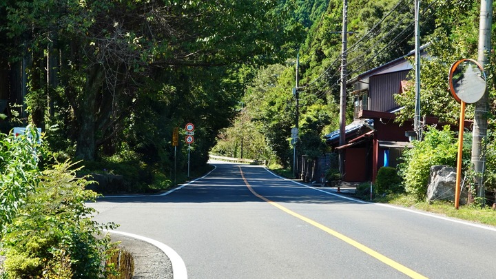 夏の田舎道