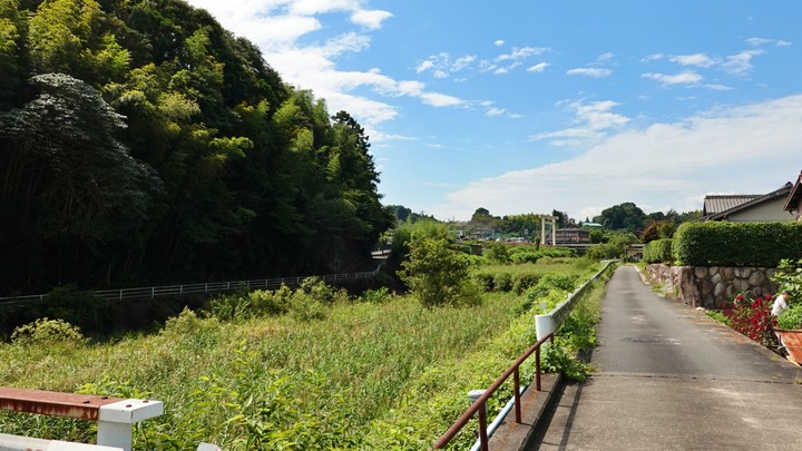 田舎の道