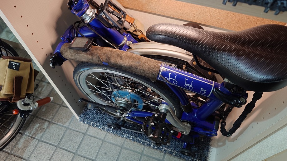 ブロンプトン収納棚を作ってみよう（下）※完結 : 大名古屋発BROMPTON旅