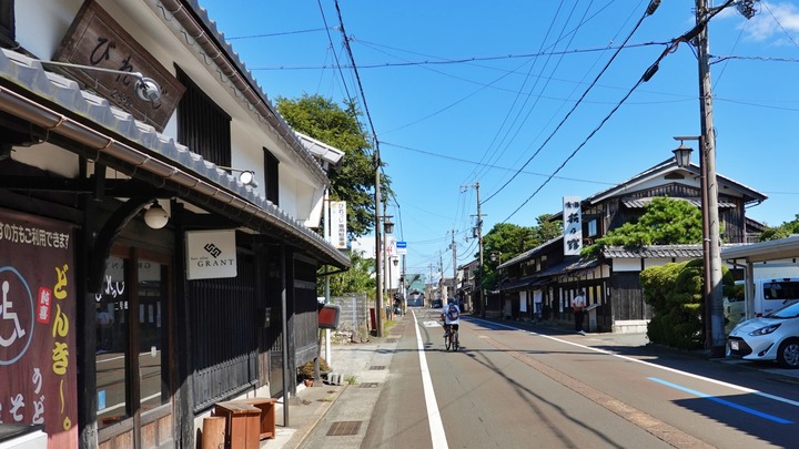 高島市大溝の町並み