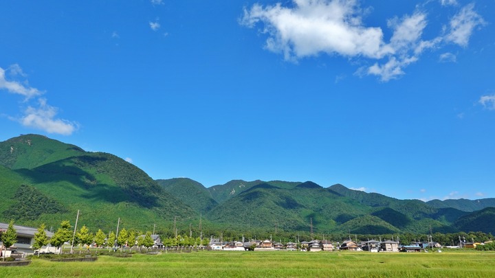 田舎の青空