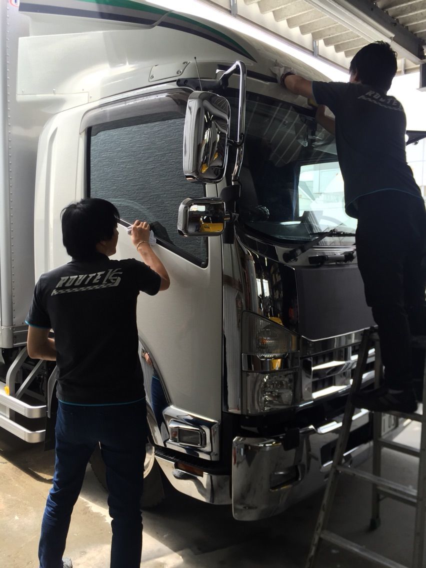 4トン車も Route Ks