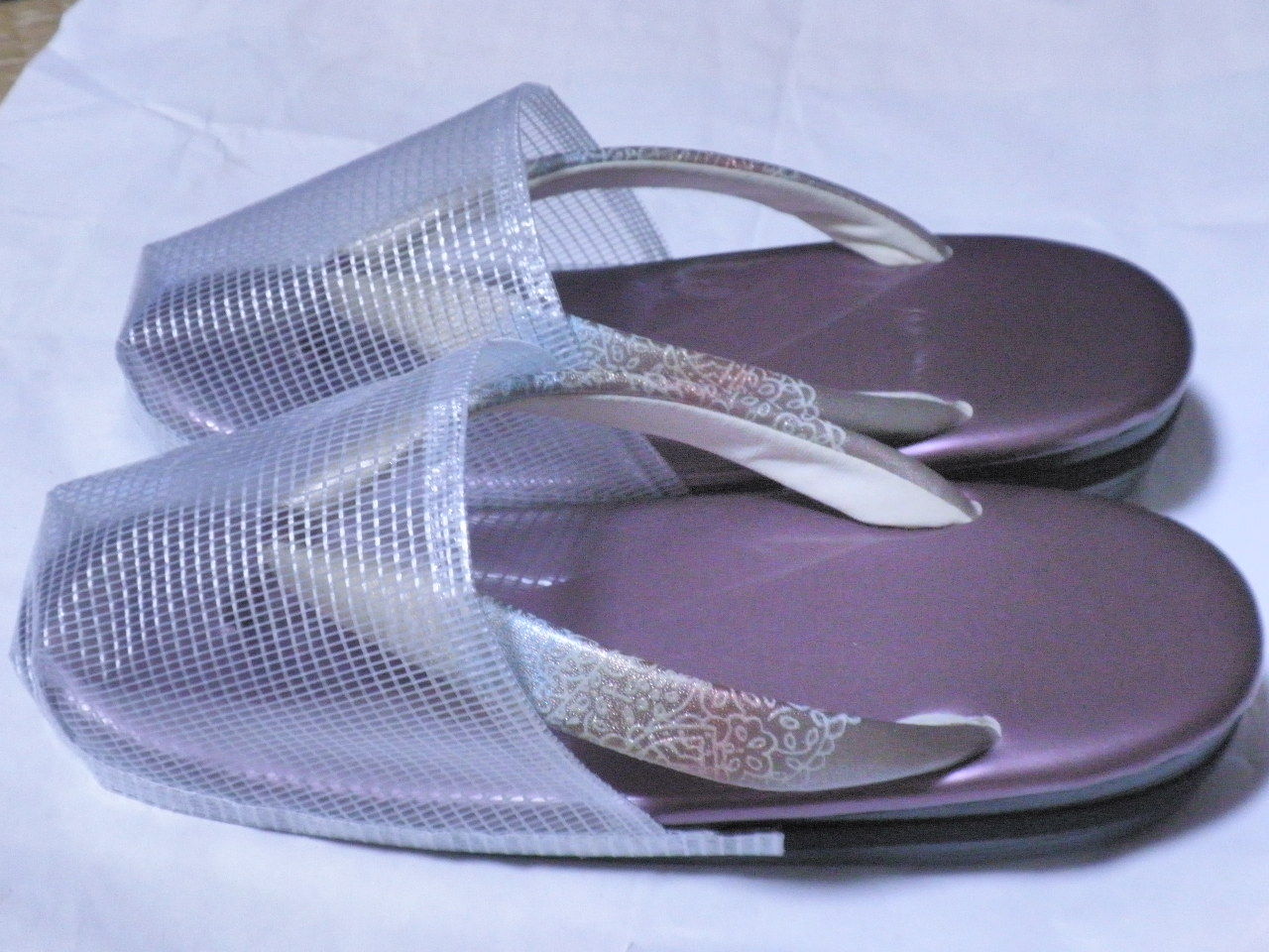 雨草履カバーを作る このゆびと まれ