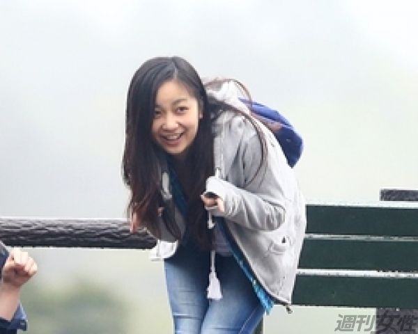 普段着の佳子様 皇室の写真