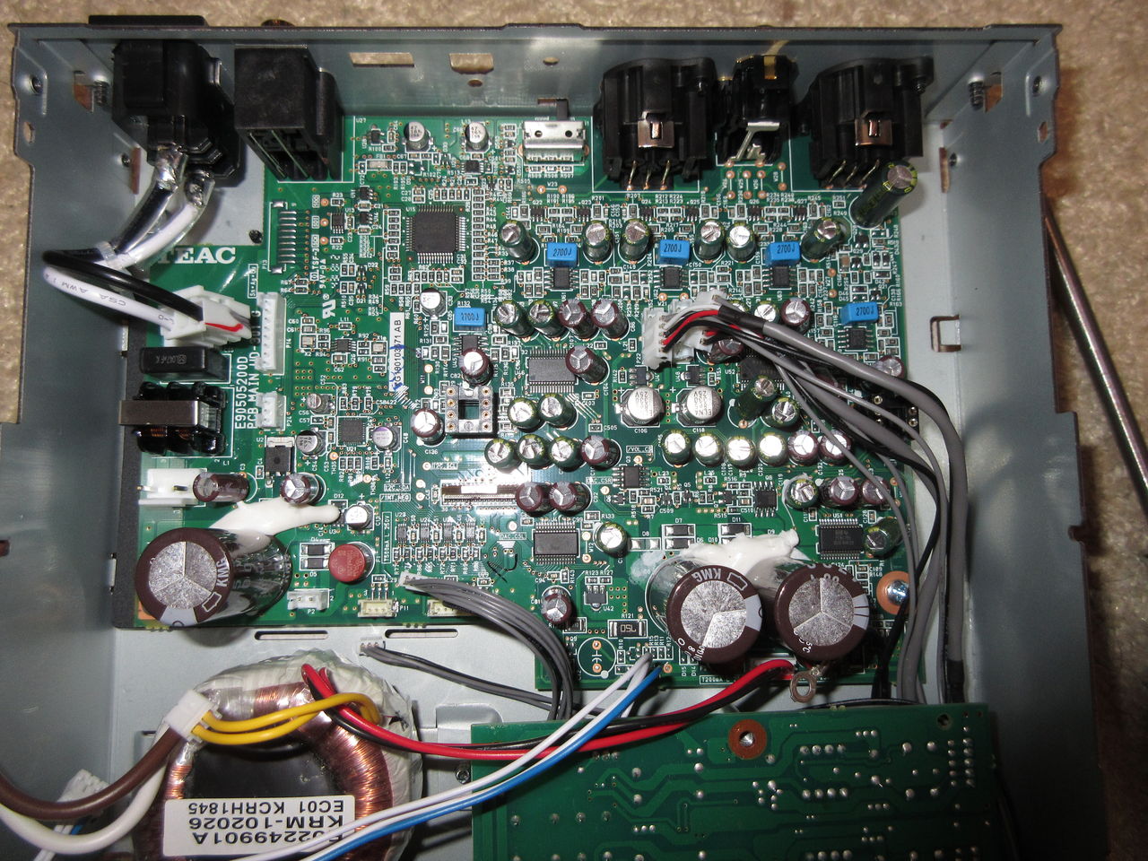 TEAC UD-301 MUSES01 OPA627搭載 オペアンプソケット化 高音質改造済み