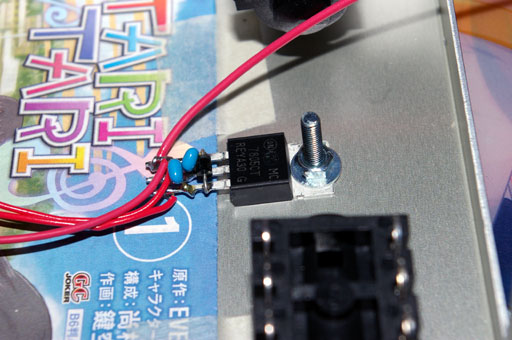 自作痛エフェクター ネコミミビキニおっぱい レベルメーター プリズム リコレクション Buffer Splitter Trueboostぷち レベル メーター Lm3915 Ledアレイ Rs6000の日記