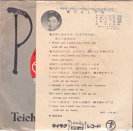 貴方なしでは : 中古レコ屋のあくび指南～のんびり音を聴きませ