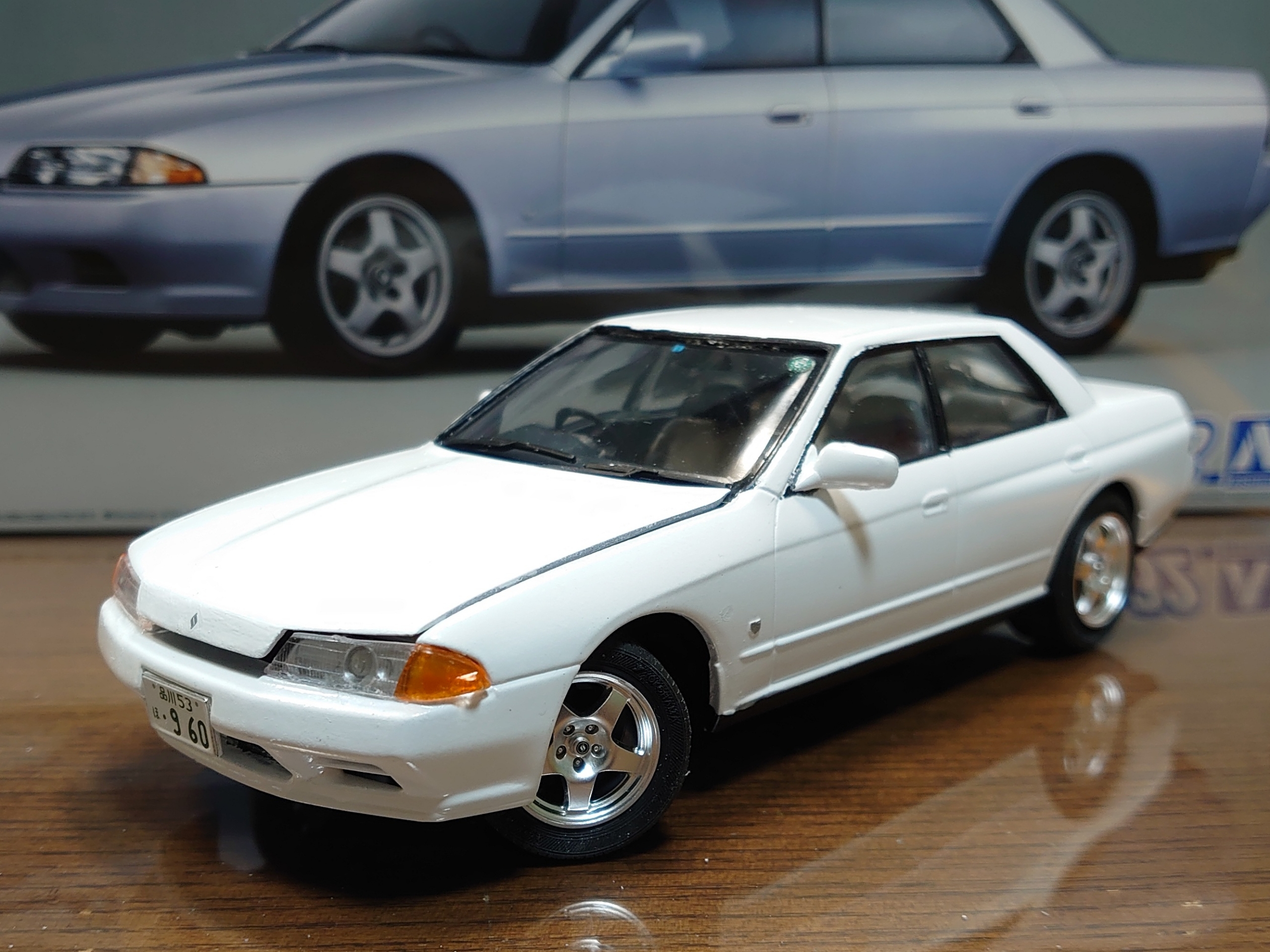 スカイライン SKYLINE GTS-t type M プラ アオシマ 『プラモデル』R32