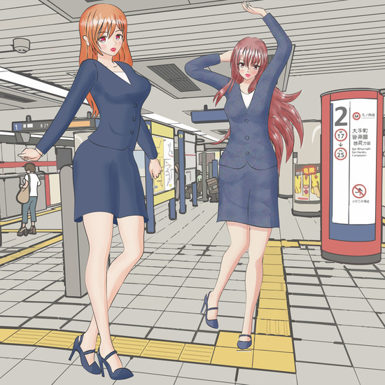 丸ノ内駅 ベクター 1
