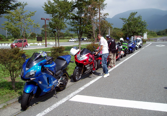 110816 富士山ツーリング 5 道の駅「朝霧高原」