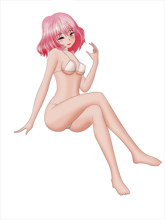 下着のお姉さん 1
