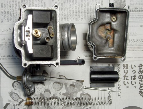 88ガンマのキャブ９