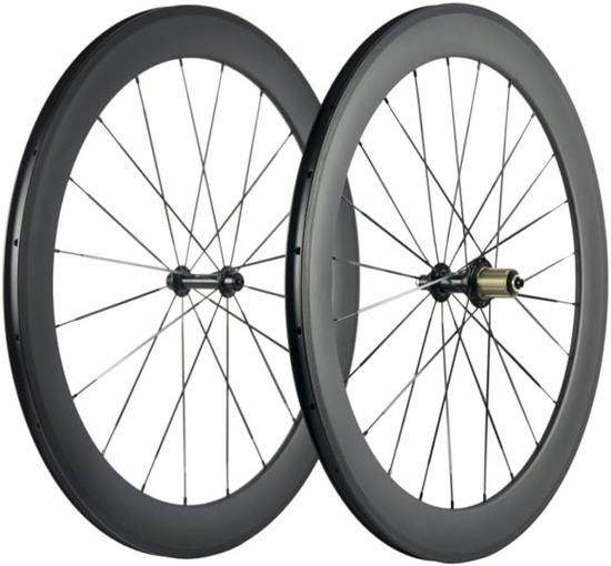 SUPERTEAM 60mm カーボン ーホイールセット700c