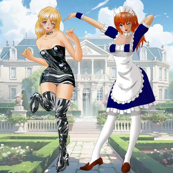 メイドとお姉さん 1