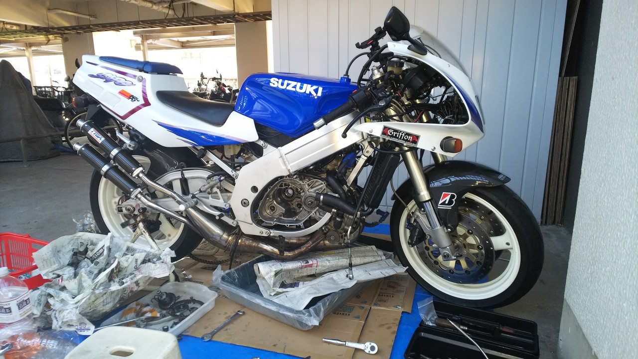 rgv250 乾式クラッチクラッチプレートvj22 vj21 廃盤