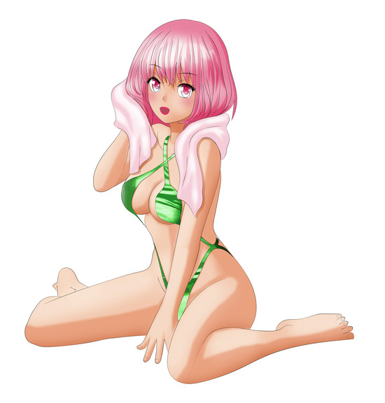 ビーチのお姉さん 2