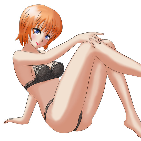 黒レース下着のお姉さん 2