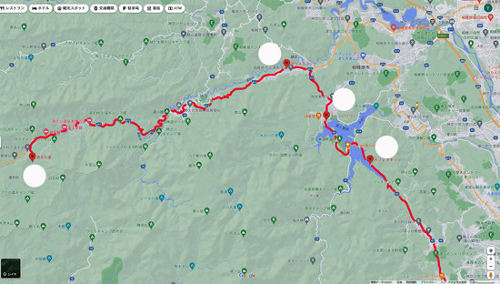 宮ヶ瀬道志 地図