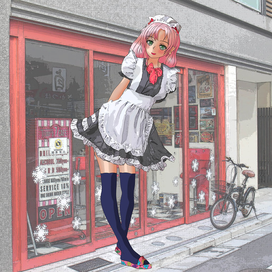 秋葉のメイド 3