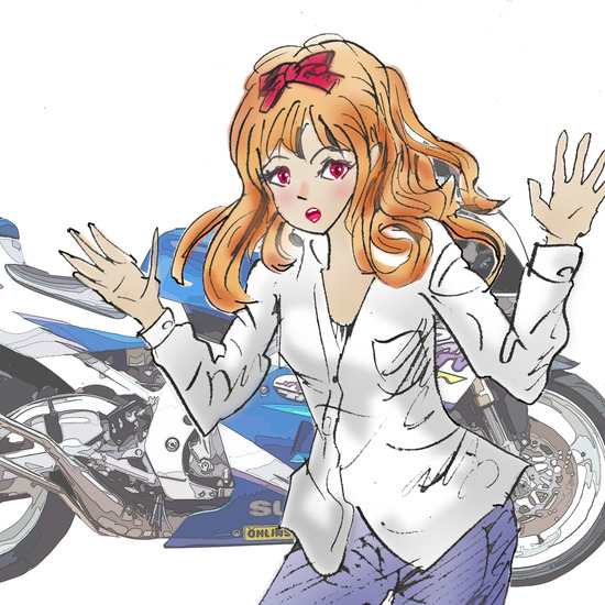 220705 ライダースお姉さん 3