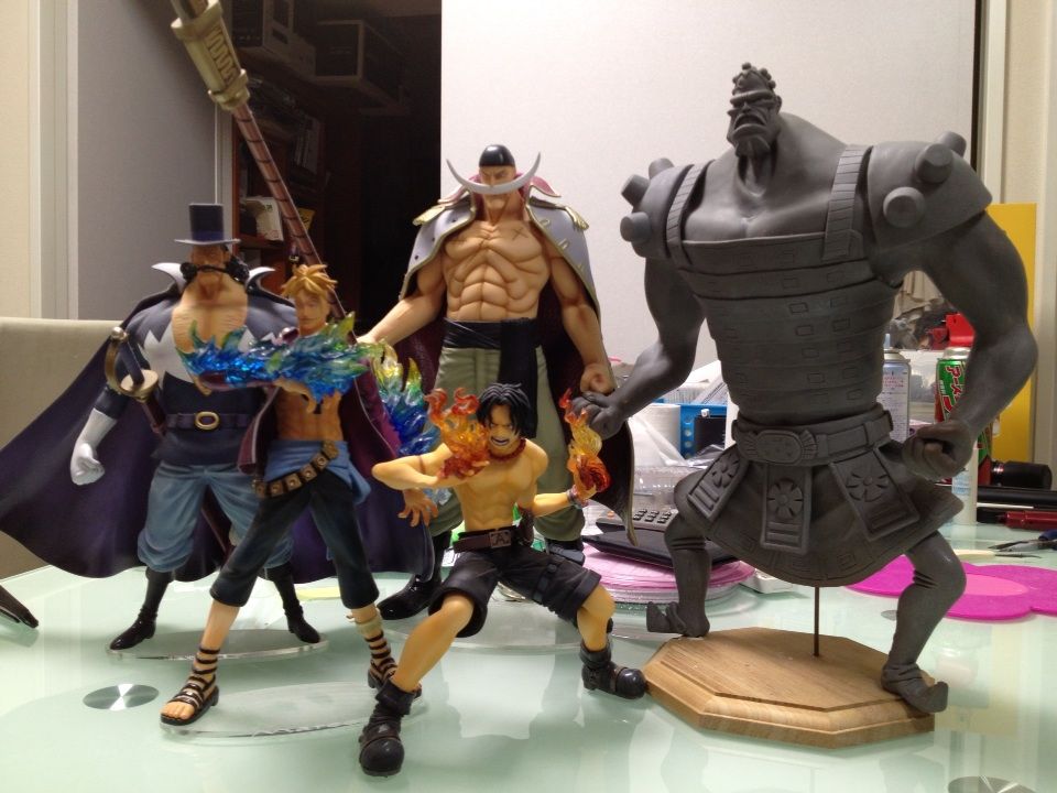 白ひげ海賊団 ショコラのone Pieceフルスクラッチフィギュア作製ブログ