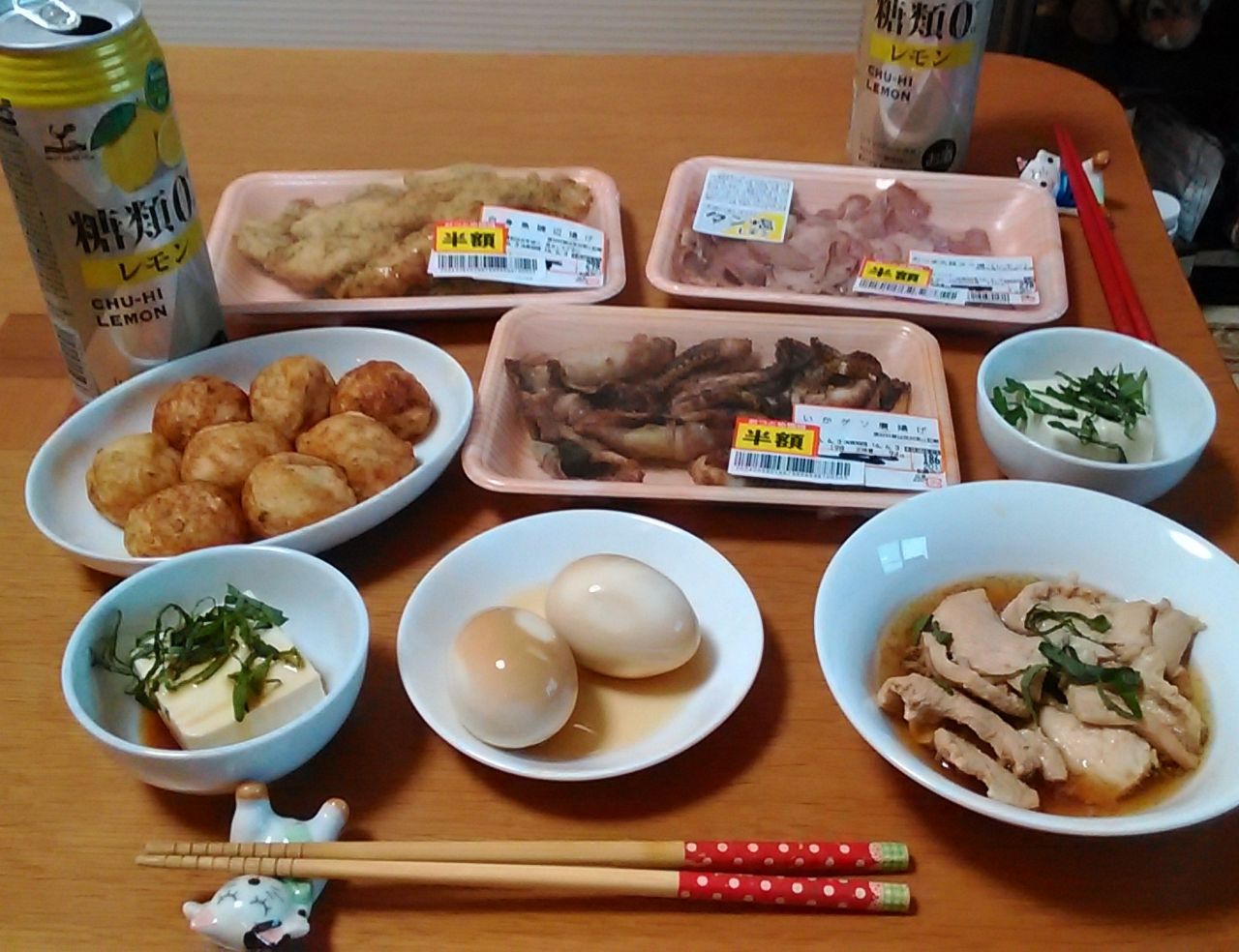 週末家呑みは豪華おつまみで二人酒 お酒大好き ズボラおばさんのリアルな家呑みとネコ
