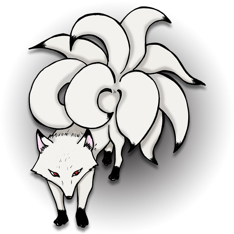 待画 プロフ画 九尾狐 Route698