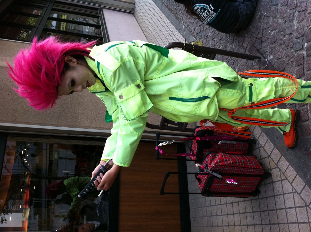 XJAPAN hide コスプレ ever free ピンクスパイダー XJAPAN hide コスプレ ever free ピンクスパイダー - メルカリ