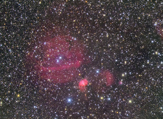 Sh2 232 Sh2-232の辺り : 天体写真に挑戦中~~!