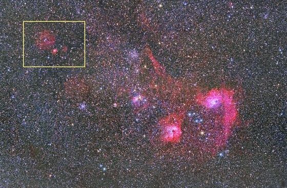 Sh2 232 Sh2-232の辺り : 天体写真に挑戦中~~!