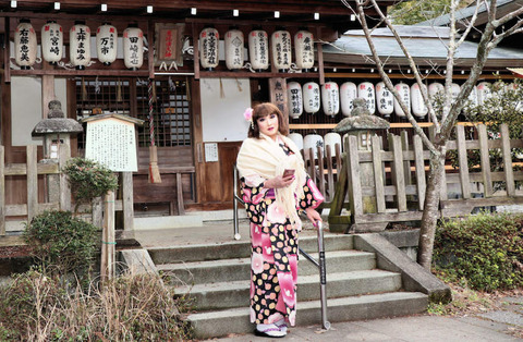 京都着物散策3