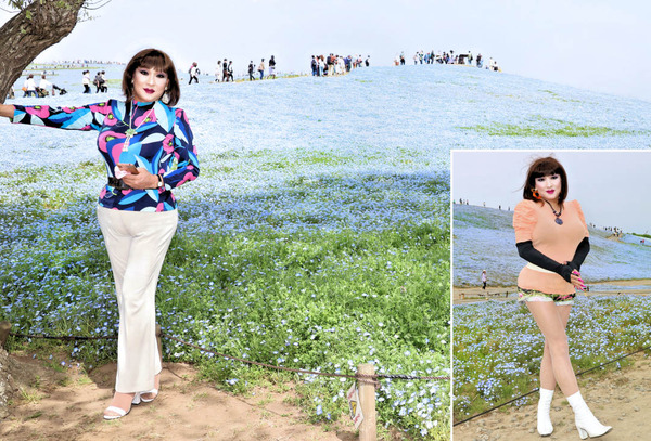 ひたち海浜公園ネモフィラ畑